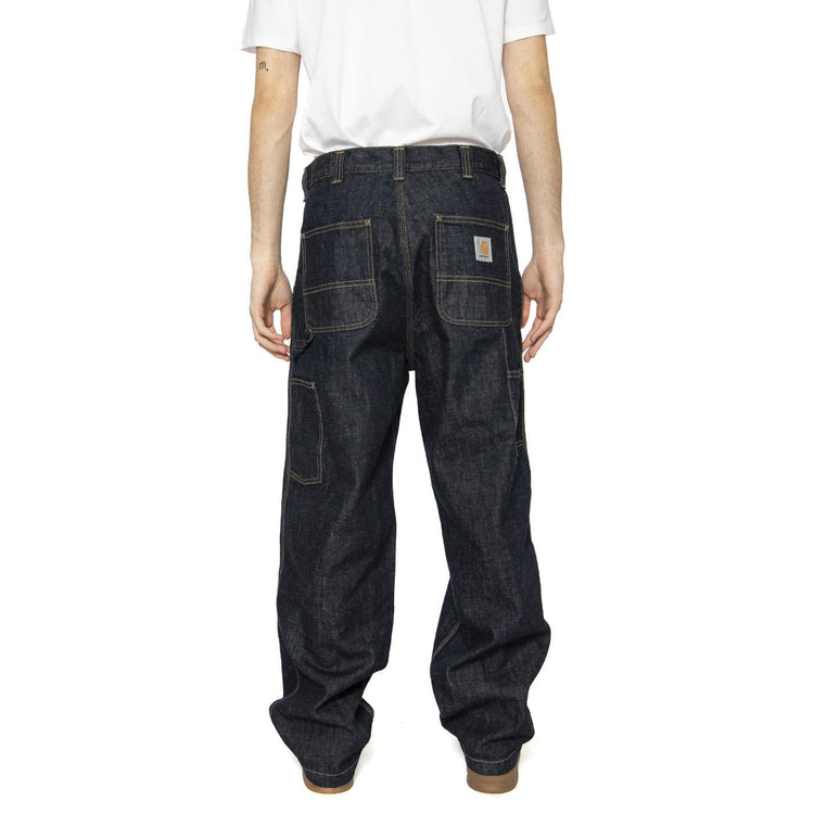 OG Single Knee Pant Dark Blue - Pantaloni Denim Jeans Uomo Blu I034871.0102  CARHARTT WIP 