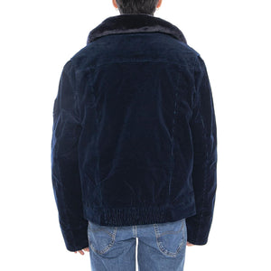 Aviator Jacket Indigo - Giacca Uomo Blu 112371769  WRANGLER 