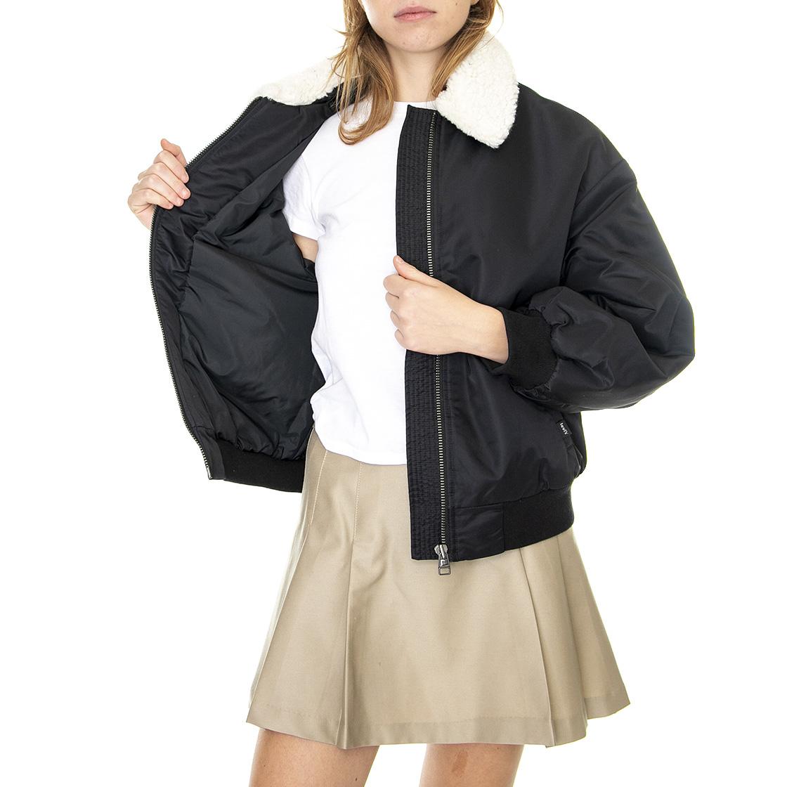 Elise Retro Bomber Caviar - Giacca Invernale Donna Nera A1639-0001  LEVIS 