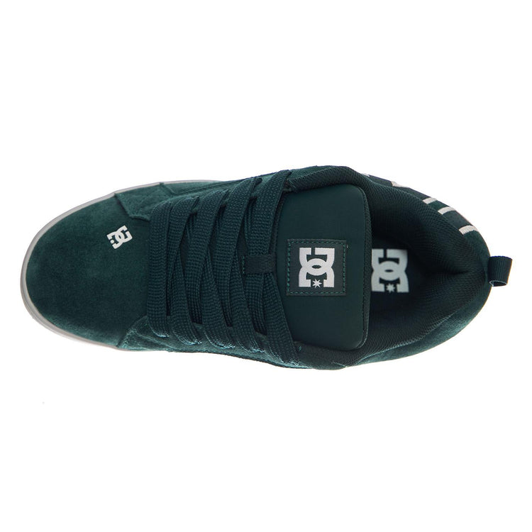 DC Shoes Court Graffik SE Dark Green / White - Scarpe Stringate Uomo Verdi EDYS100014 301 DC 