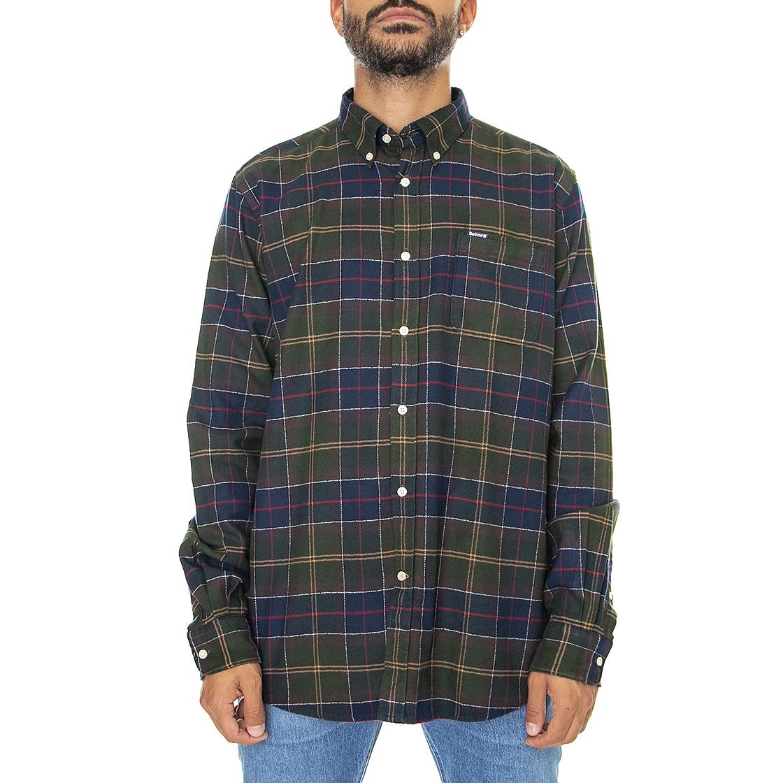 Keyloch Tailored Shirt Classic Tartan - Camicia Uomo Tartan Blu / Multicolore FW22-MSH5014-TN11  BARBOUR 
