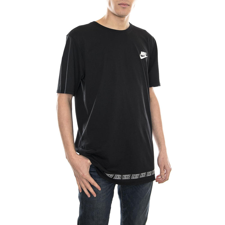 Men s Nike Sportswear T-Shirt BLACK/WHITE 892056-010  NIKE 