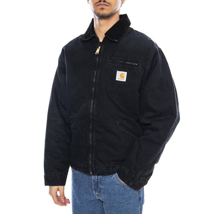OG Detroit Jacket Black / Black - Giacca Nera I035614.00E4O  CARHARTT WIP 