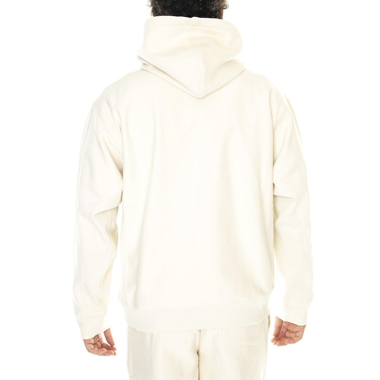 Hooded American Script Sweat Natural - Felpa con Cappuccio Uomo Bianca I028279-05XX  CARHARTT WIP 