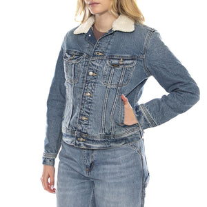 Sherpa Rider Jkt Teleport Medium -- Giacca Donna Blu 112370869 . LEE 