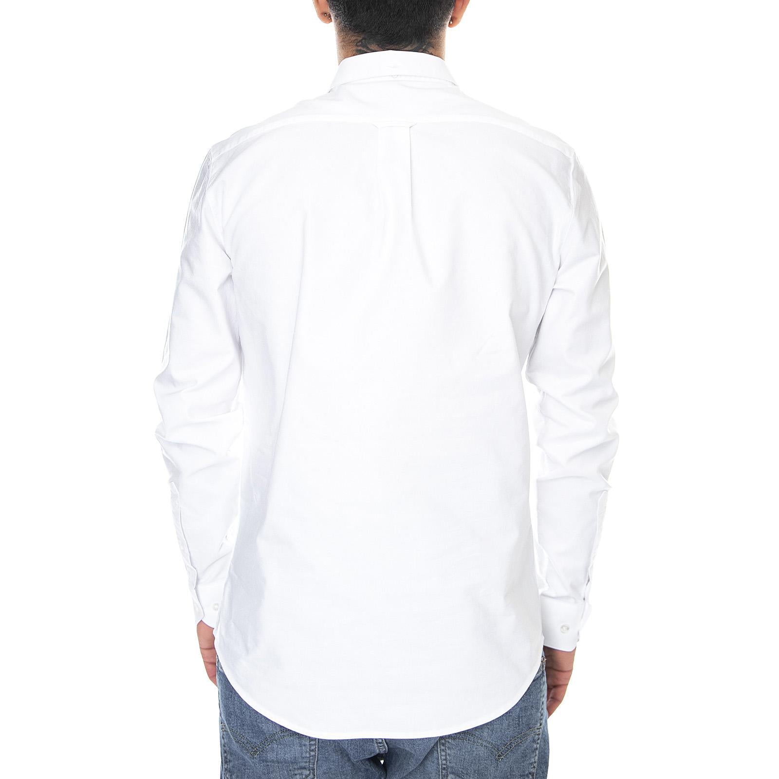 Mens Brewer White Shirt F4WSB060-104  FARAH 