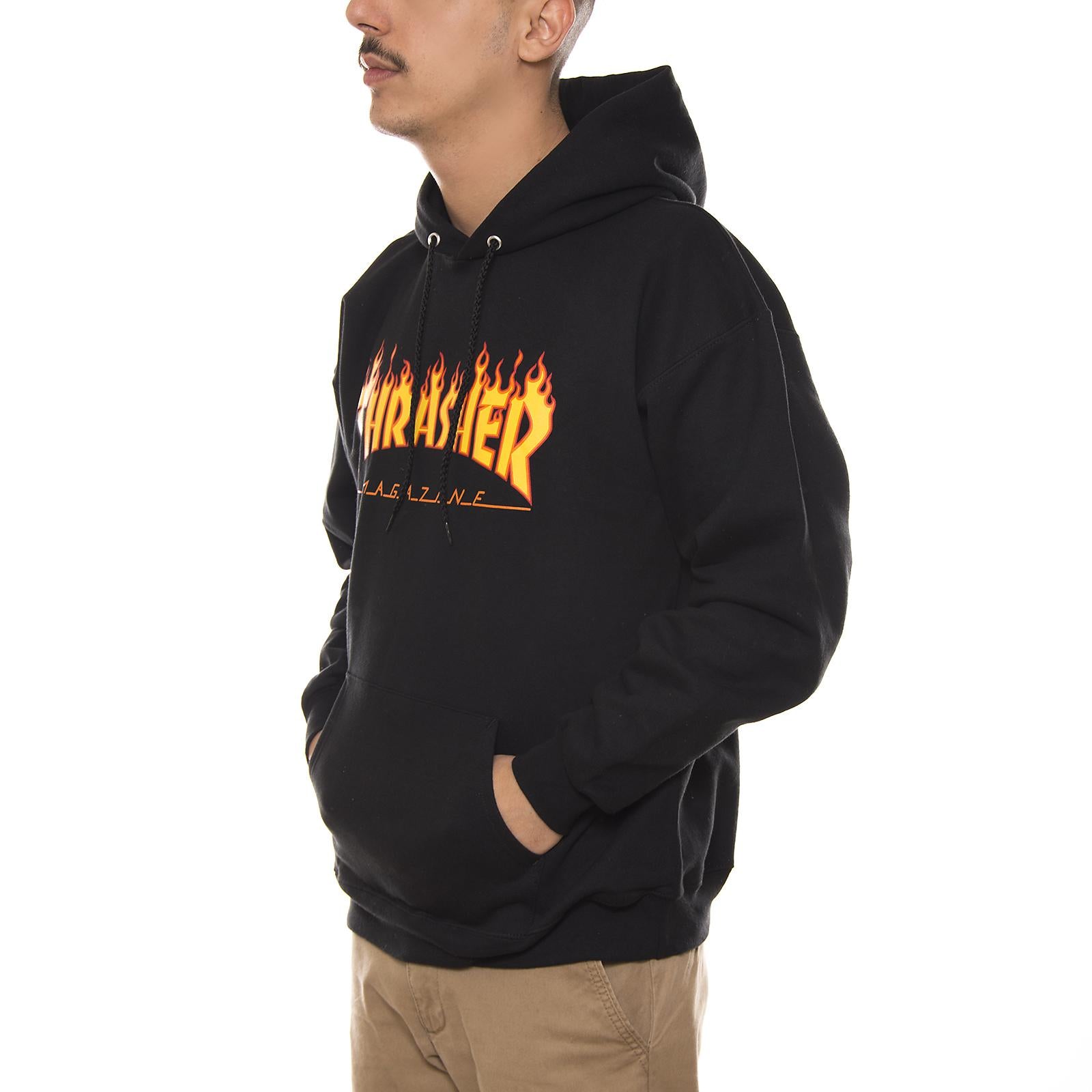 FLAME HOOD BLACK 312007 BLK  THRASHER 