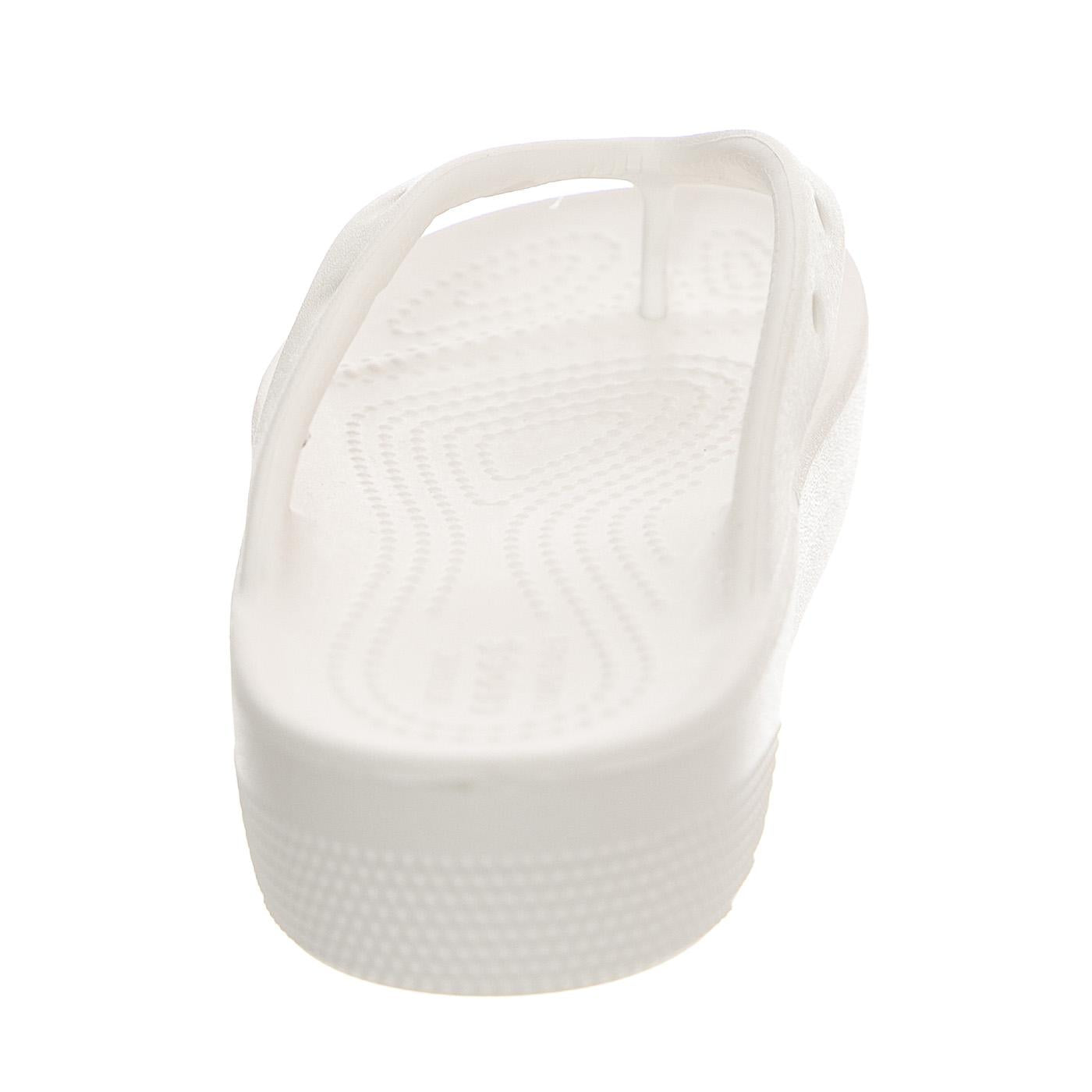 W' Classic Platform Flip White - Sandali Donna Bianchi CR.207714-WHI  CROCS 