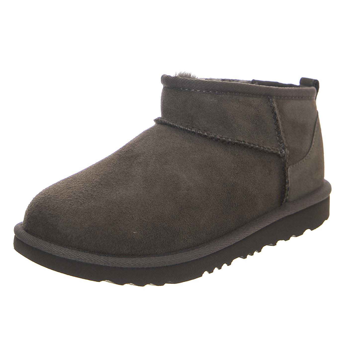 Kids' Classic Ultra Mini Grey Boots - Stivaletti Bambino Grigi 1130750K-GREY  UGG 