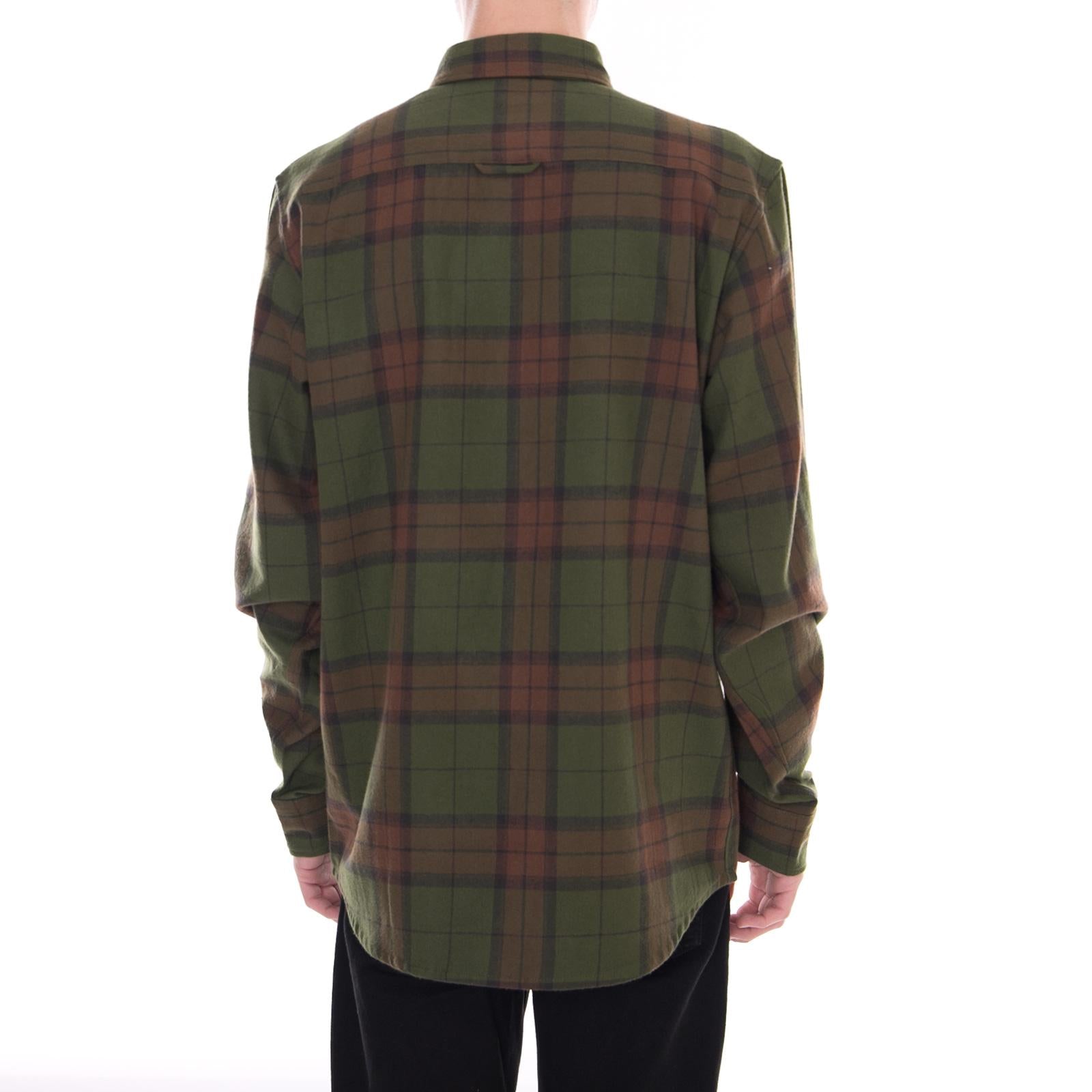 Brownsburg Green - Camicia Uomo Verde 05 200322-GR . DICKIES 