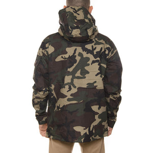 POLLARD ZIP PULLOVER JACKET CAMOUFLAGE 07-200265-CF  DICKIES 