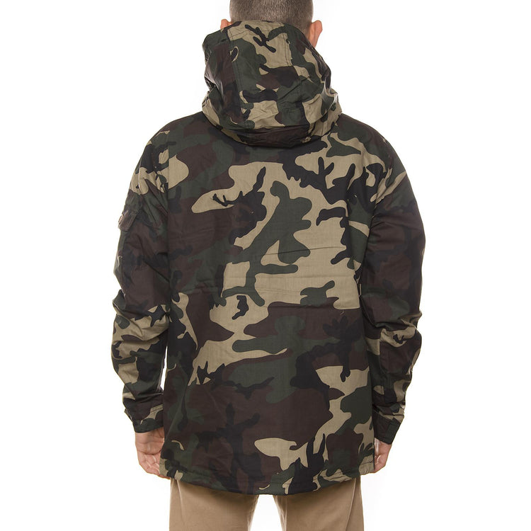 POLLARD ZIP PULLOVER JACKET CAMOUFLAGE 07-200265-CF  DICKIES 