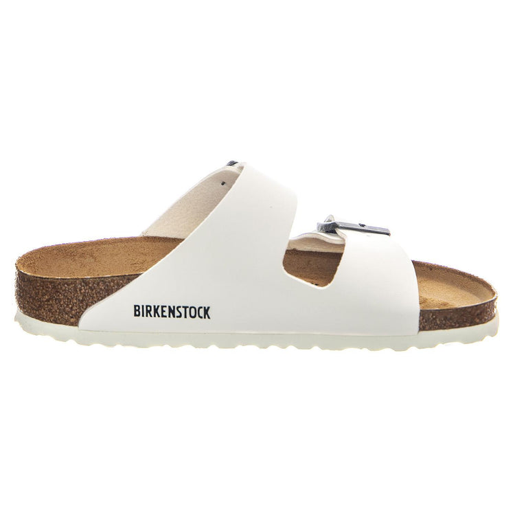 Arizona white Birko Flor - Sandali Uomo / Donna Bianchi 552683  BIRKENSTOCK 