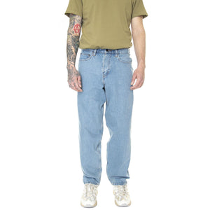 Skate Super Baggy Simple Rinse Med Indigo Flat Finish - Pantaloni Denim Jeans Uomo Blu A4298-0003  LEVIS 