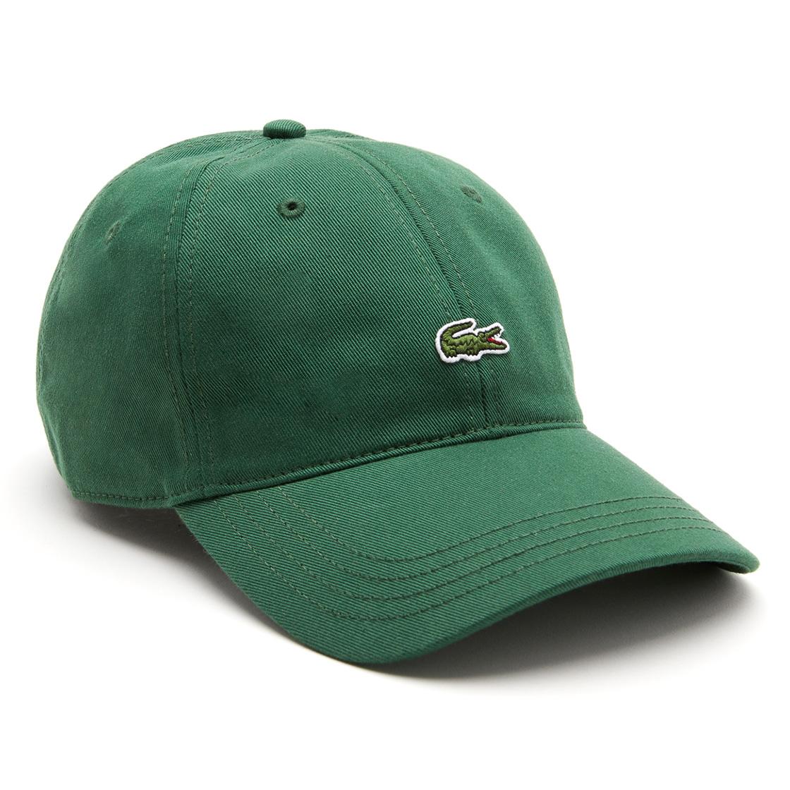Cappellino-132 - Cappellino con Visiera Verde RK0491-132  LACOSTE 