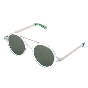 Vivien Clear / Silver UV 400 Protection Sunglasses - Occhiali da Sole Argento KOM-S2111  KOMONO 