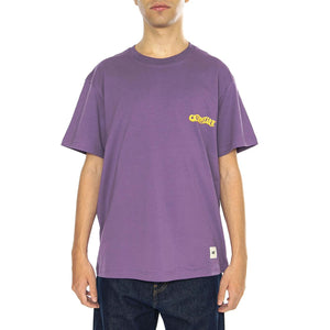 Nothing Stops T-Shirt Purple Gumdrop - Maglietta Girocollo Uomo Viola 6010116-18-3012  CAT 