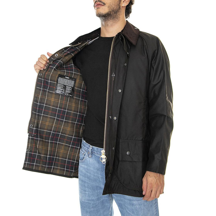 Classic Beaufort Wax Jacket Olive - Giacca Invernale Uomo Marrone FW22-MWX0002-OL71  BARBOUR 