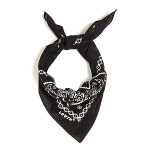 Paisley Bandana Caviar Black - Bandana Nera 77138-0631  LEVIS 