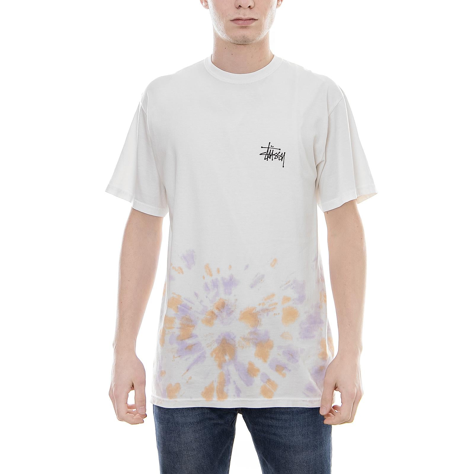 BASIC STUSSY TD TEE NATURAL/ORANGE 1904251-NAT4 . STUSSY 