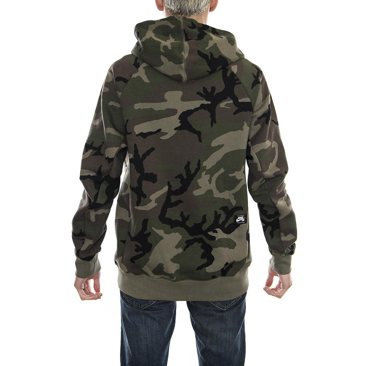 SB Hoodie MEDIUM OLIVE/BLACK AH5514-222  NIKE 