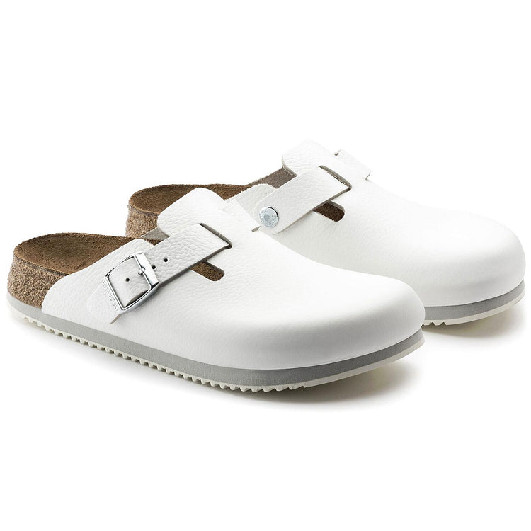 M' Boston BS White Regular Fit - Sandali Uomo Bianchi - Calzata Regolare 060134  BIRKENSTOCK 