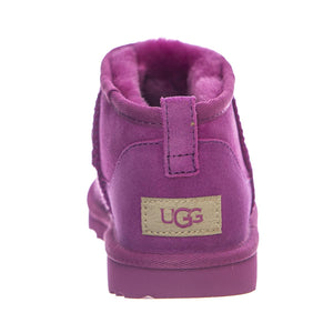 UGG Classic Ultra Mini Mangosteen - Scarpe Bambino / Bambina a in Pelle Scamosciata Viola 1130750K MGS UGG 