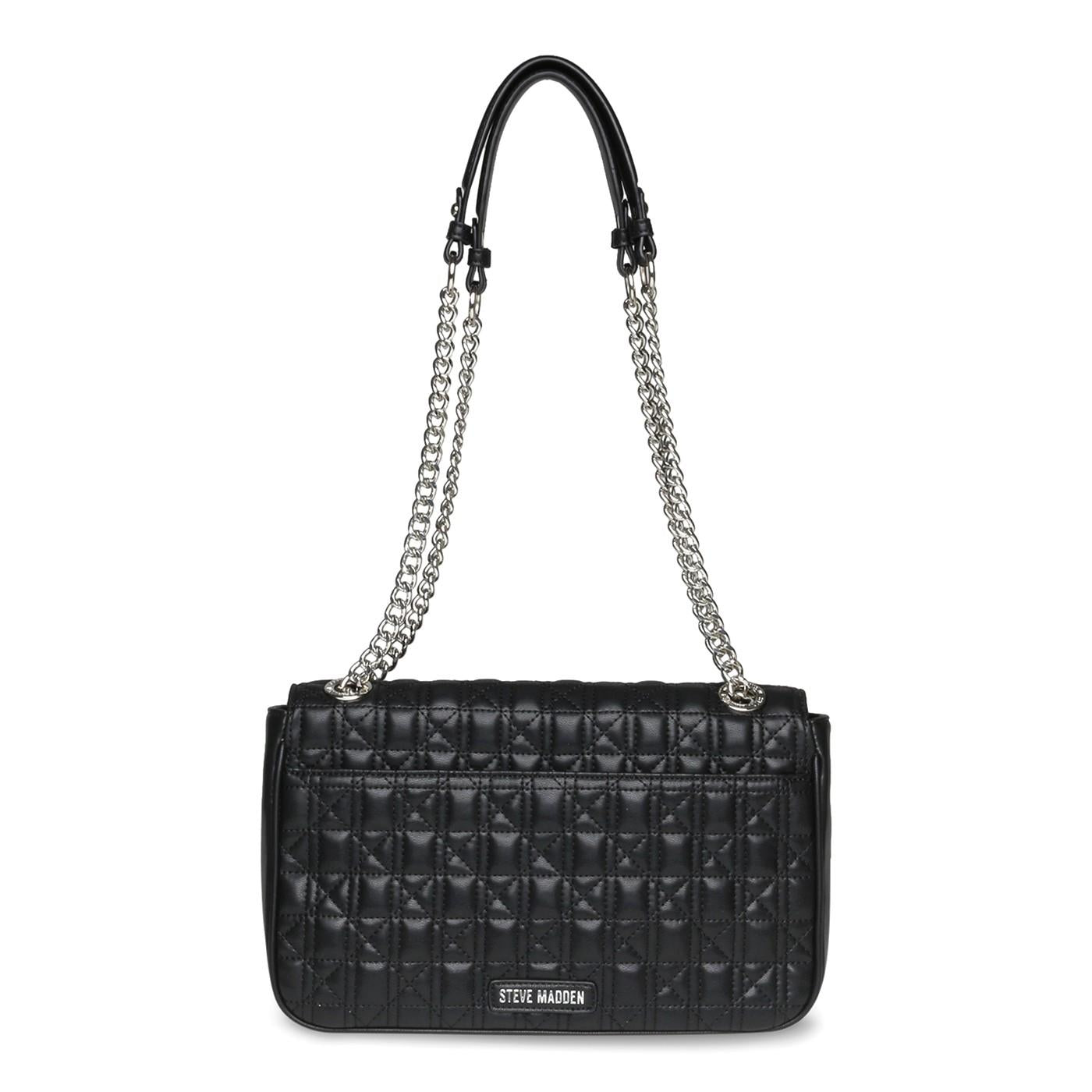 BCarmels Camel - Borsa a Tracolla Nera SMABCARMELS-BLA  STEVE MADDEN 