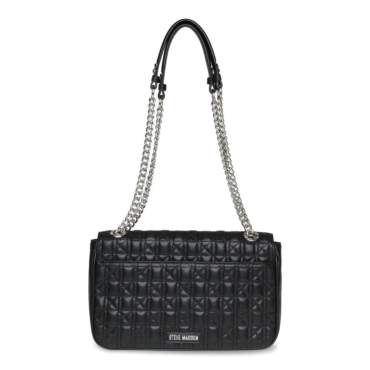 BCarmels Camel - Borsa a Tracolla Nera SMABCARMELS-BLA  STEVE MADDEN 