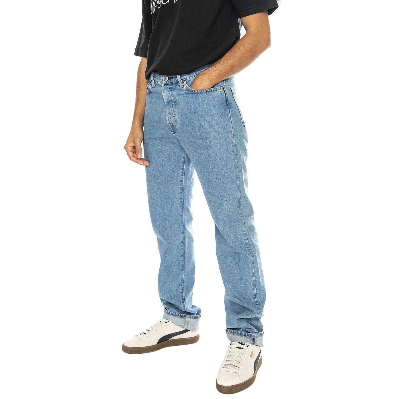 Regular Straight Light Used - Pantaloni Denim Jeans Uomo Blu I034255.01.7U.32-01.7U  EDWIN 