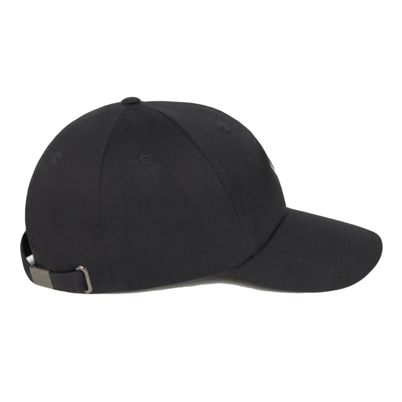 Curte Heart Black Chris Cap Black - Cappellino con Visiera Nero XHT00059-BLACK  THINKING 