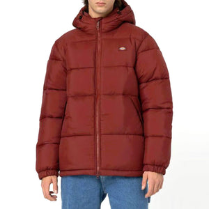WALDENBURG HOODED JACKET FIRED BRICK - Giacca con Cappuccio Uomo Marrone DK0A4YEYG041 . DICKIES 