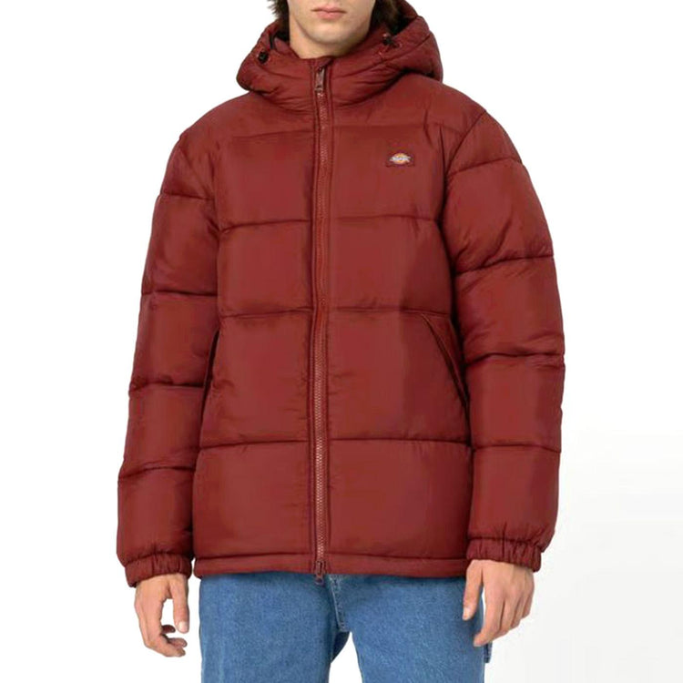 WALDENBURG HOODED JACKET FIRED BRICK - Giacca con Cappuccio Uomo Marrone DK0A4YEYG041 . DICKIES 