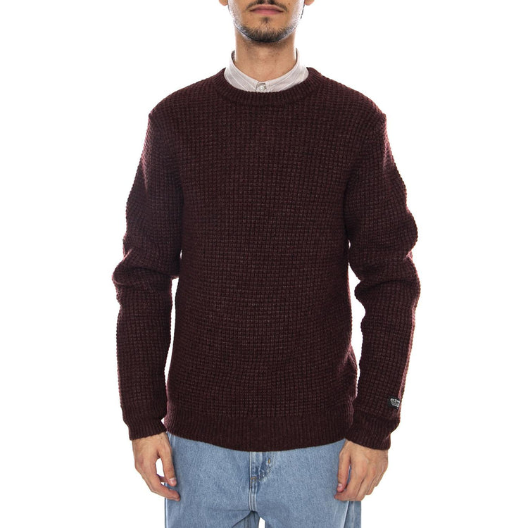 Presidio Crew Hot Chocolate Heather Neutral - Maglione Girocollo Uomo Marrone 003B6-0003 . LEVIS 