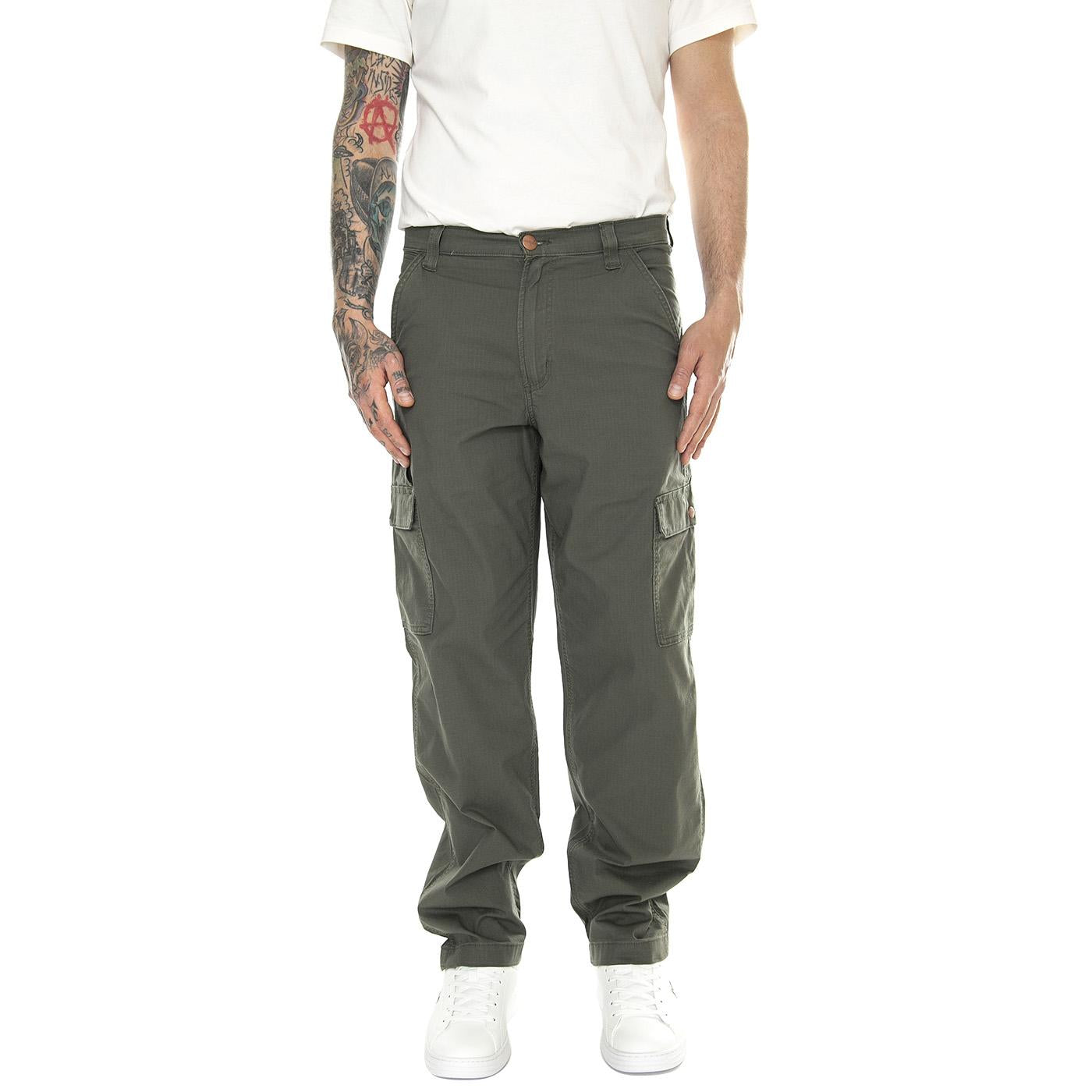 Casey Jones Utility Olive - Pantaloni Uomo Verdi 112351222  WRANGLER 