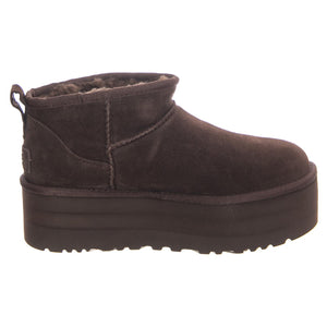 W Classic Ultra Mini Platform Burnt Cedar - Stivaletti Donna Marroni 1135092-BCDR  UGG 