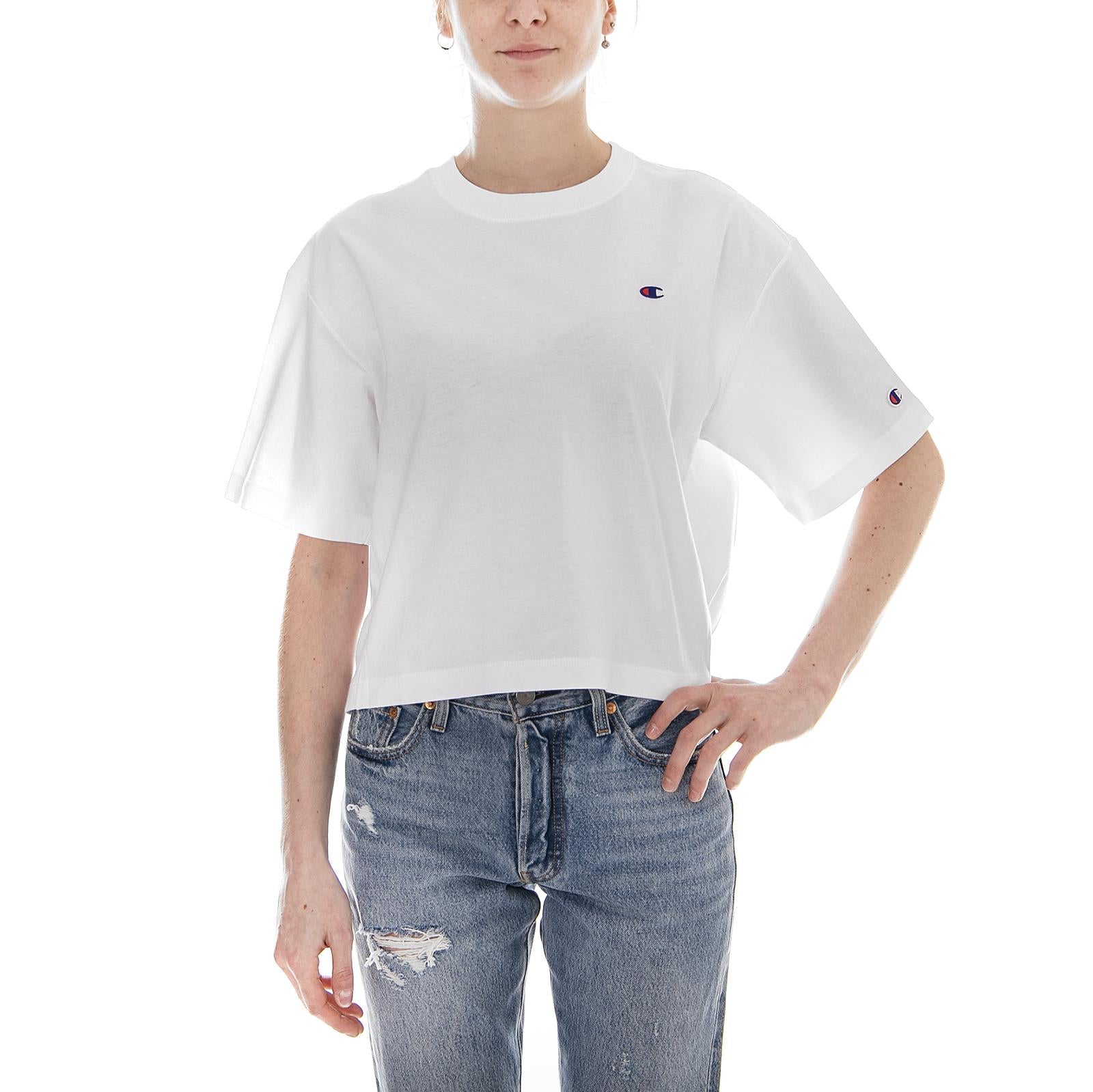 Crewneck T-Shirt WHT 110663-WW001  CHAMPION 
