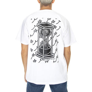 Time Erk14 Serigraphy Serie 01 - Maglietta Girocollo Uomo Bianca TIMEKEY-ERK14  LONDON STORE 