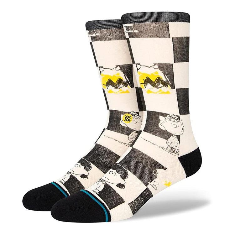 Peanuts Checked Sock - Calzini Multicolore A545D22CHE  STANCE 