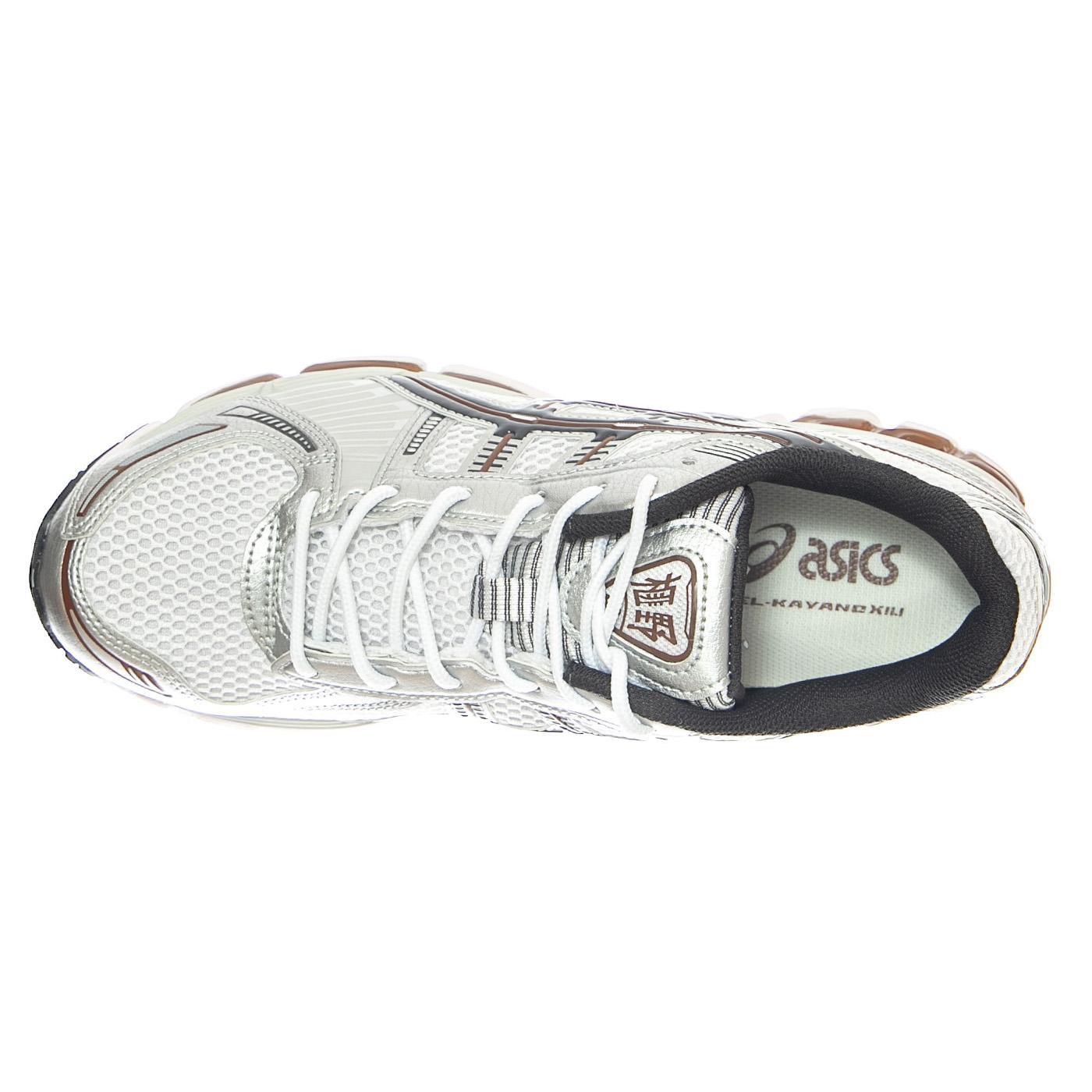 GEL-Kayano 12.1 - White / Graphite Grey - Scarpe Stringate Uomo Bianche / Grigie 1203A759-104 WHITE/GRAPHITE GREY ASICS 