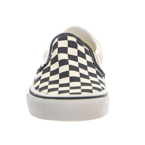 CLASSIC SLIP-ON BLACK / WHITE CHECKER - Scarpe Basse Uomo / Donna Nere / Bianche 1685 . VANS 
