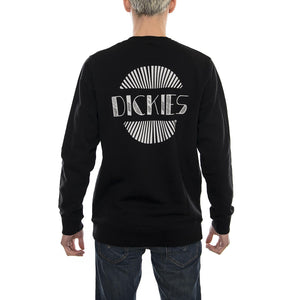 WINTERS Black - Felpa Girocollo Uomo Nera 02 200197-BK . DICKIES 