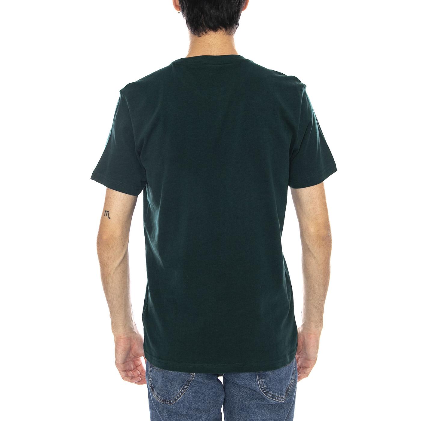 SS Smal Logo Tee Jade Forest - Maglietta Girocollo Uomo Verde Scusro 112370501  LEE 