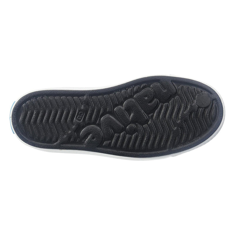 Jefferson Block - Scarpe Slip-On Profilo Basso Bambino Bianche / Nere 13100102-8336  NATIVE 