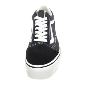 Womens UA Old Skool Stackform SUCV Black / White Lace-Up Shoes VN0A7Q5M6BT1  VANS 