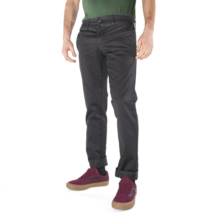 M' Sid Pant Black Rinsed - Pantaloni Chino Uomo Neri 14530  CARHARTT WIP 