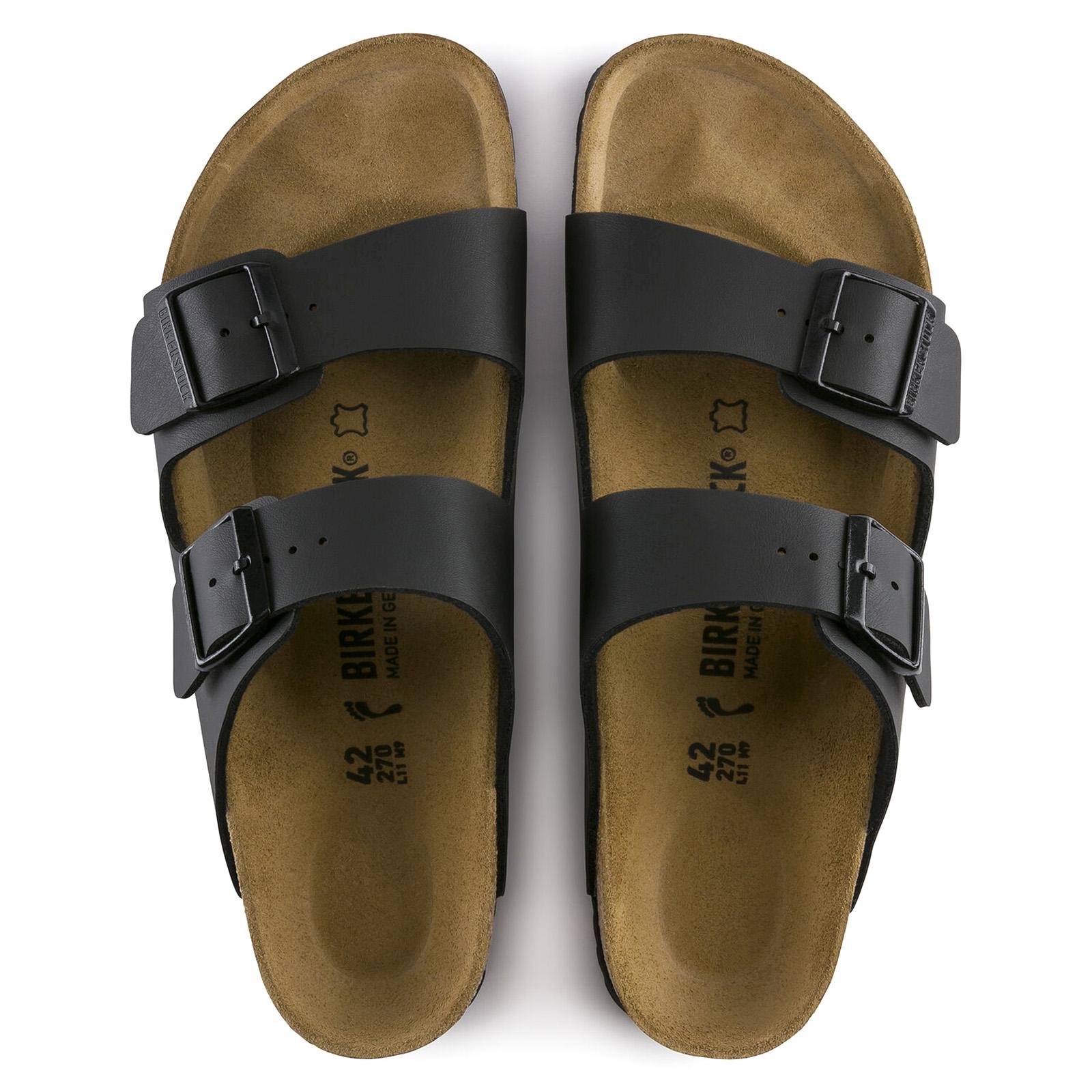 Arizona Birko Flor Sandals - Black - Sandali Neri Uomo / Donna 051791 . BIRKENSTOCK 