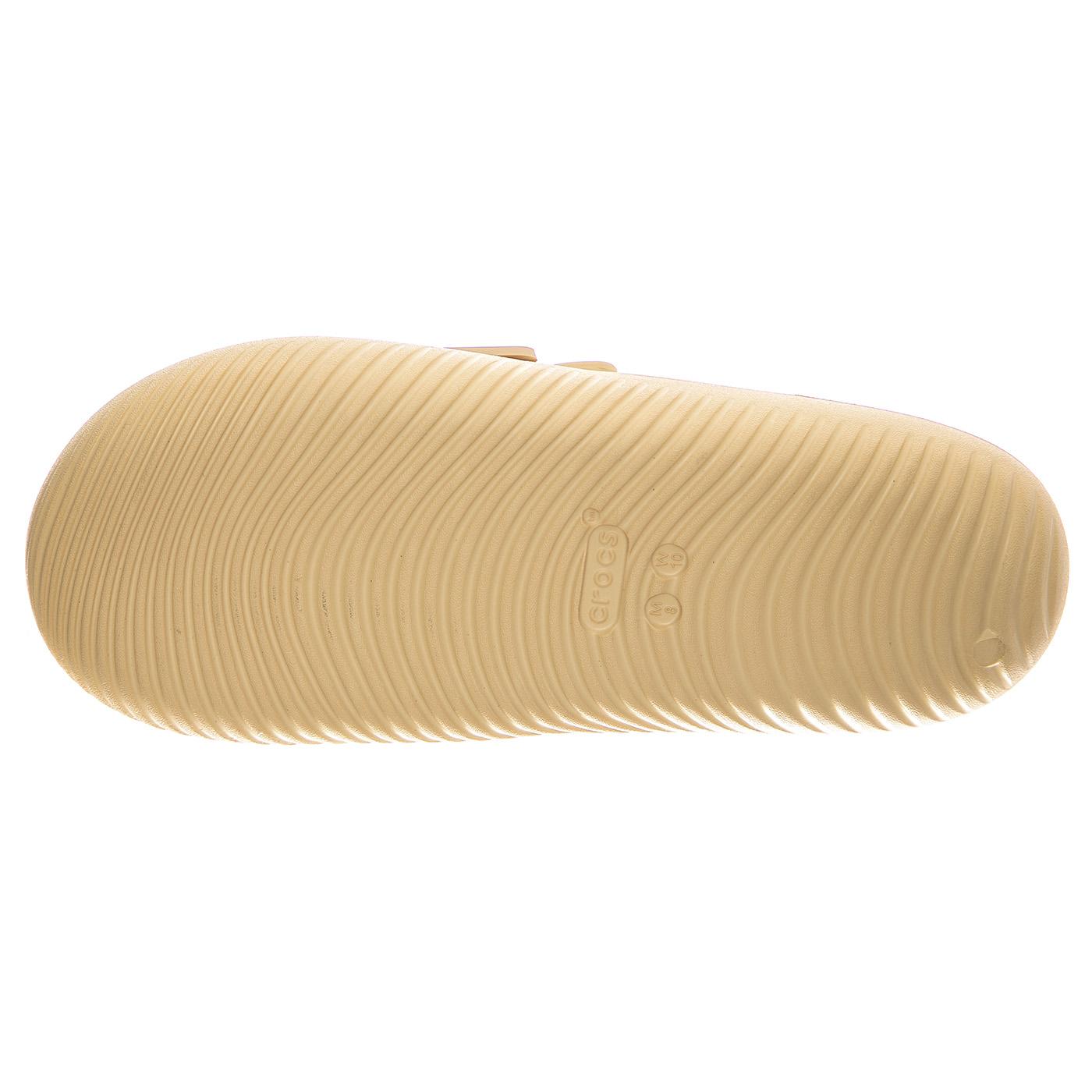 Mellow Luxe Recovery Slide Shitake - Sandali / Ciabatte Uomo Beige CR.209413 SHIT  CROCS 