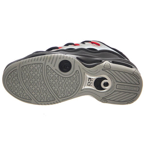 D3 2001 Foowear Black / Light Grey / Red - Scarpe Uomo Multicolore 1141-OS002756  OSIRIS 