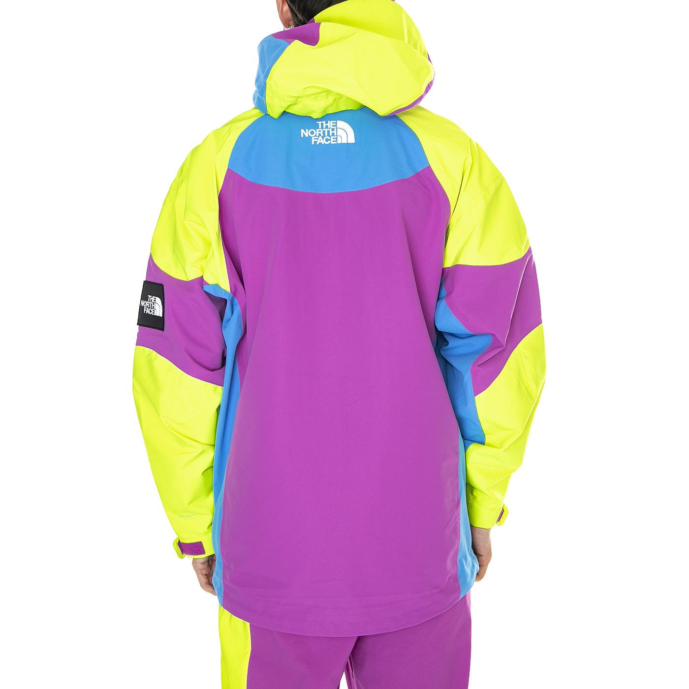 M' 3L Dryvent Carduelis Jacket Purple Cactus Fower / Led Yellow / Spranc Snc Blue - Giacca con Cappuccio Uomo Multicolore NF0A7Z9BIDR1  THE NORTH FACE 